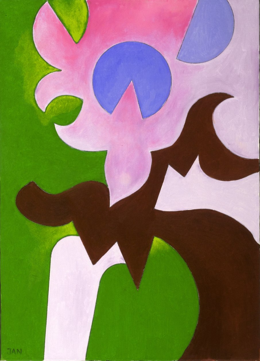 Vert-brun-rose, 2009 - Jan Groneberg