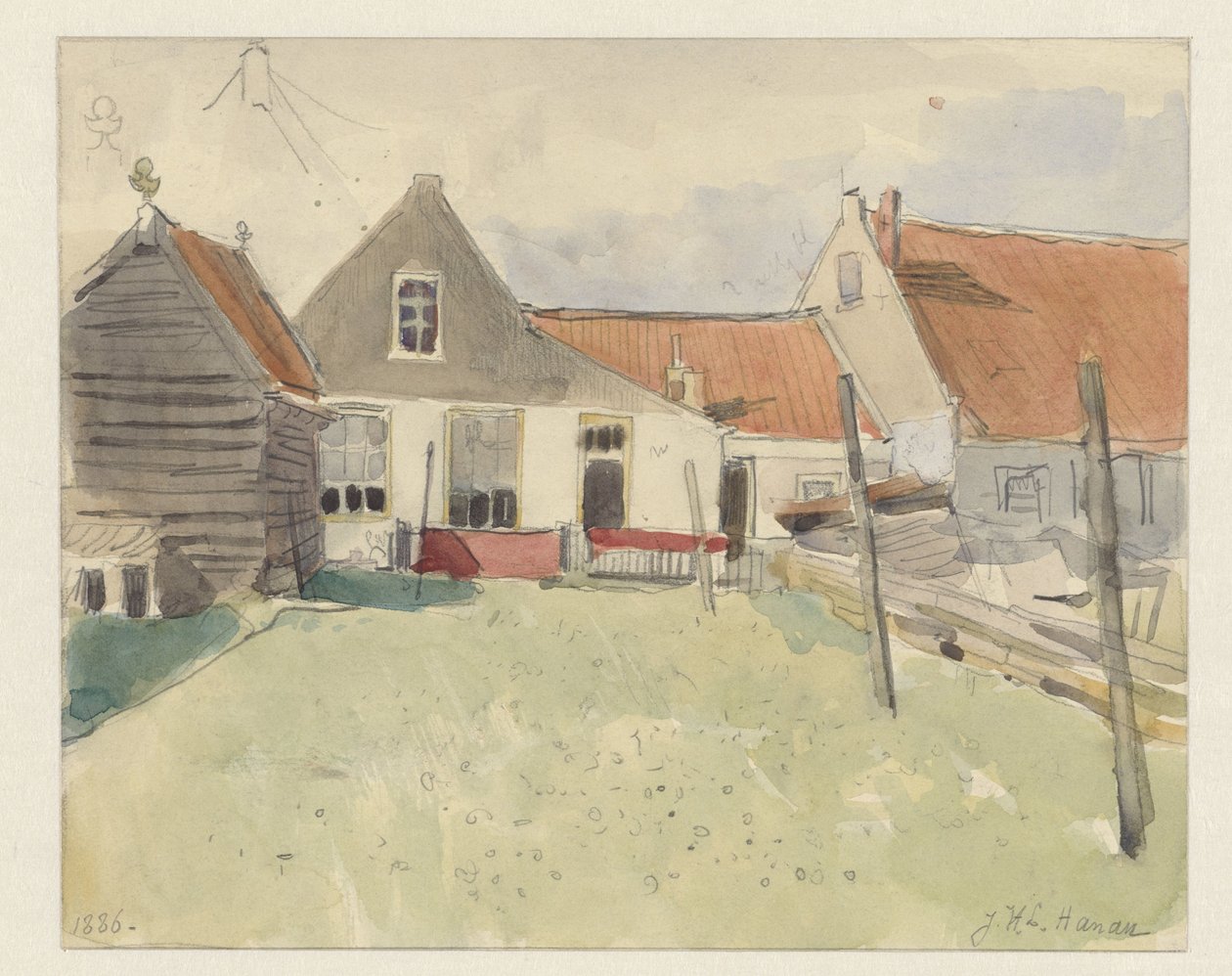 Maisons dans le quartier Vinkenbuurt, Amsterdam - Jan H.L. Hanau