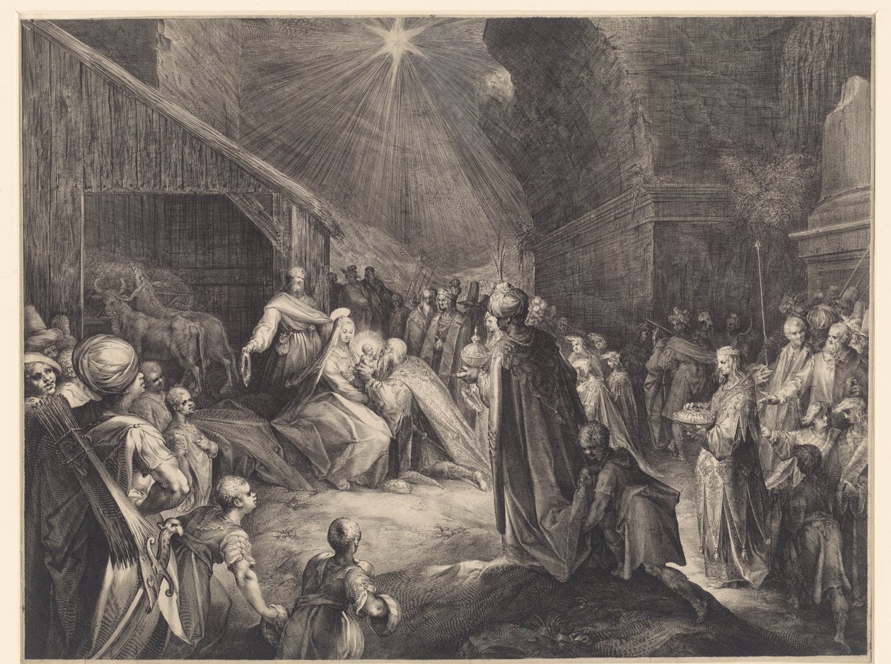 Adoration des Rois Mages - Jan Harmensz. Muller