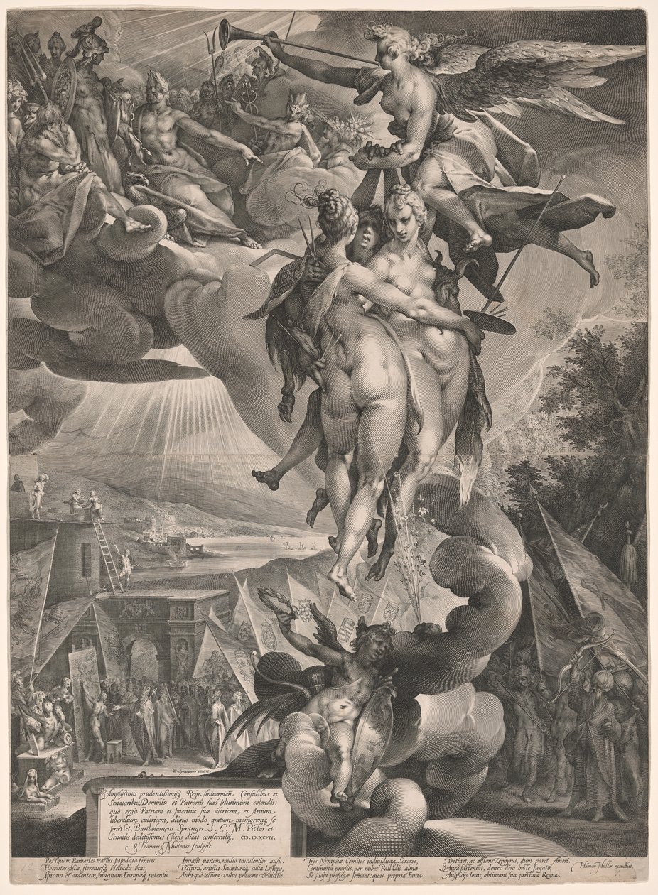 Apothéose des arts - Jan Harmensz. Muller