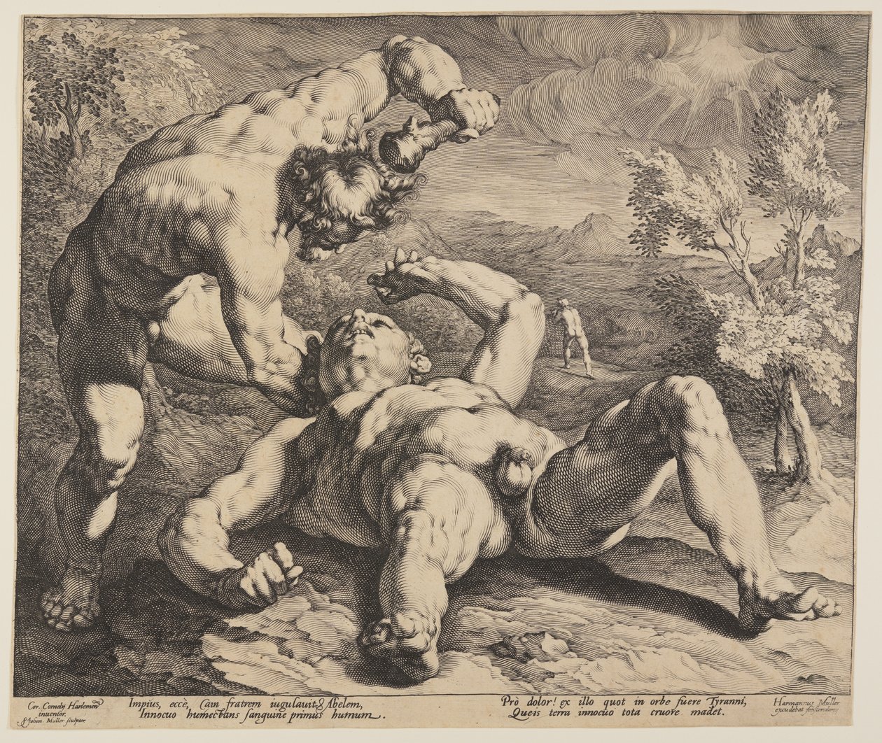 Caïn tuant Abel - Jan Harmensz. Muller