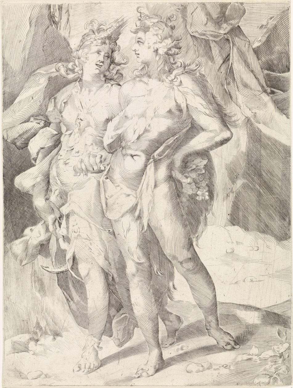 Cérès et Bacchus - Jan Harmensz. Muller