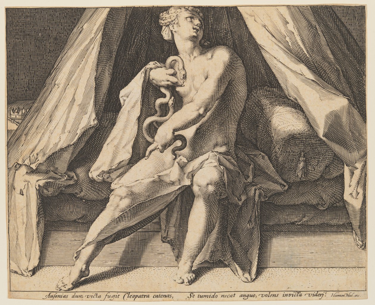 Cléopâtre - Jan Harmensz. Muller