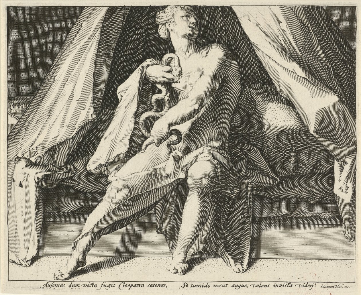 Mort de Cléopâtre - Jan Harmensz. Muller