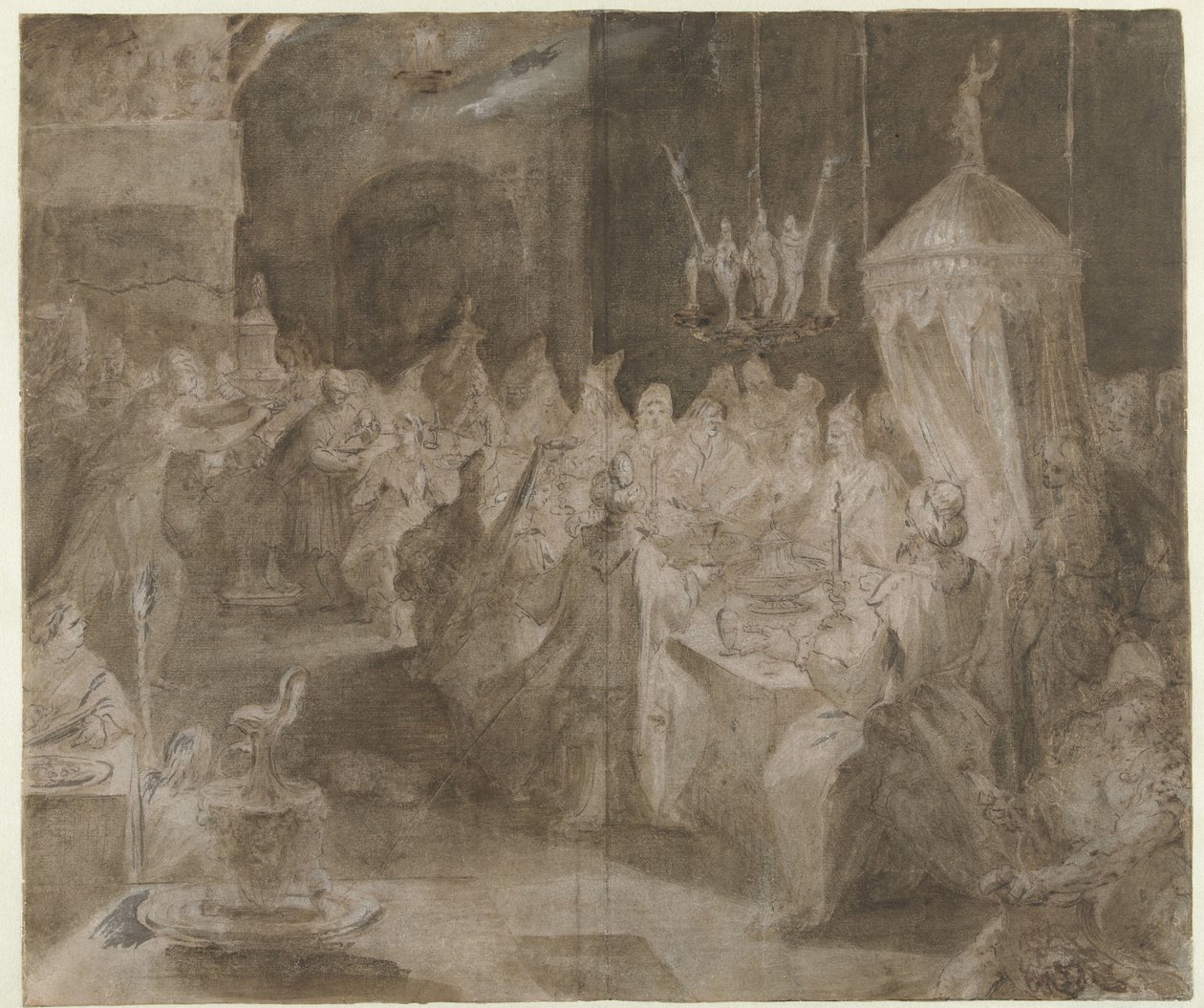 Le festin de Balthazar - Jan Harmensz. Muller