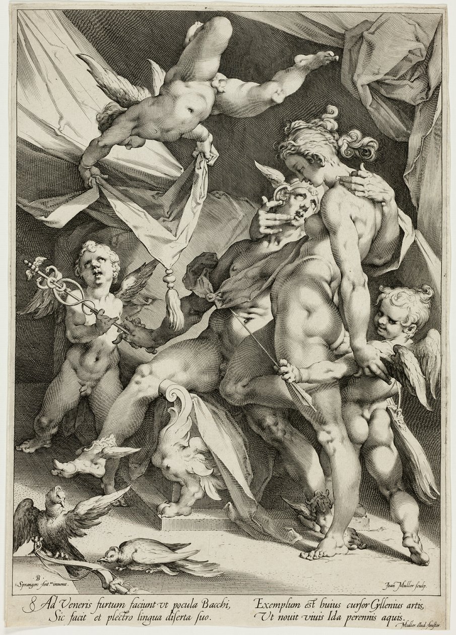 Vénus et Mercure - Jan Harmensz. Muller