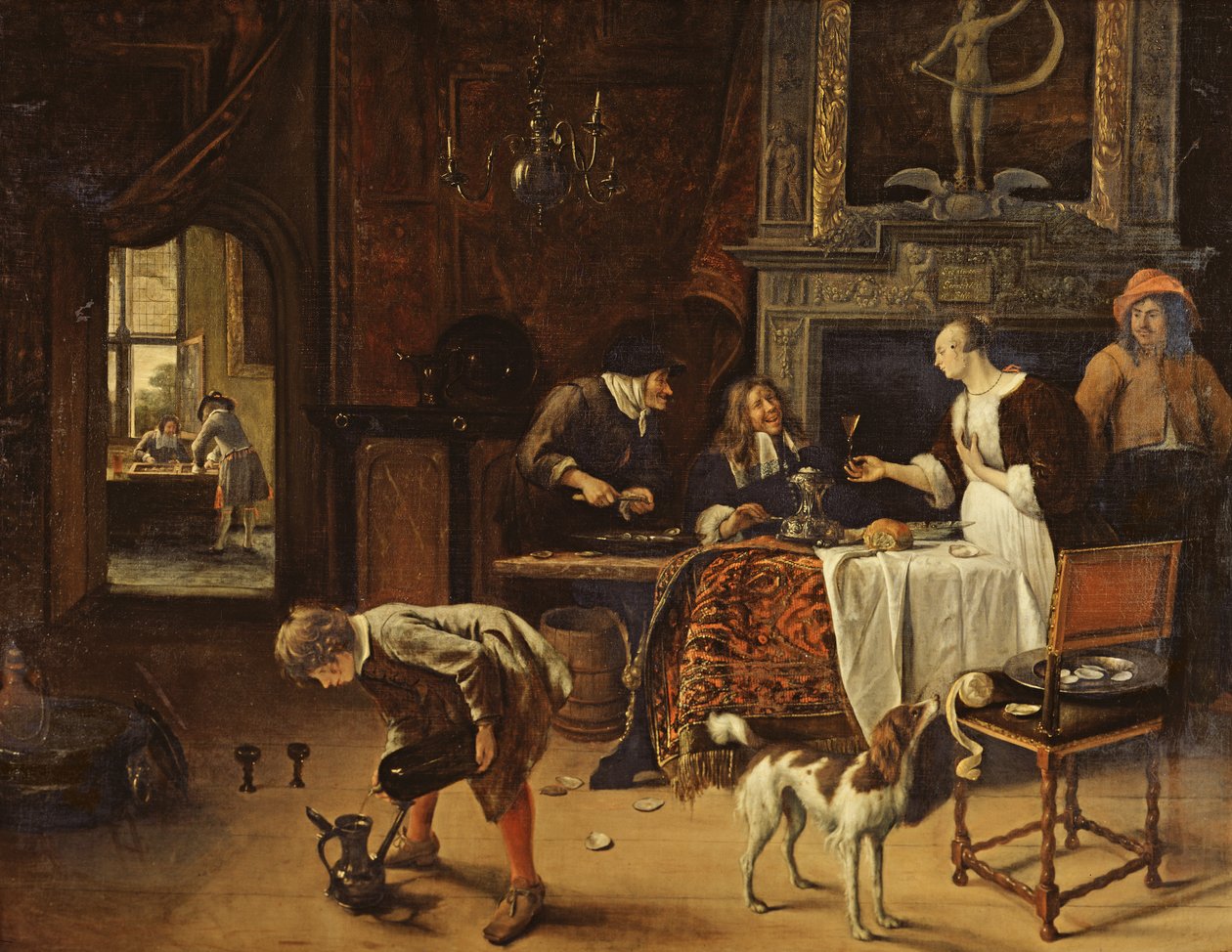 Facile à venir, facile à partir, 1661 - Jan Havickszoon Steen