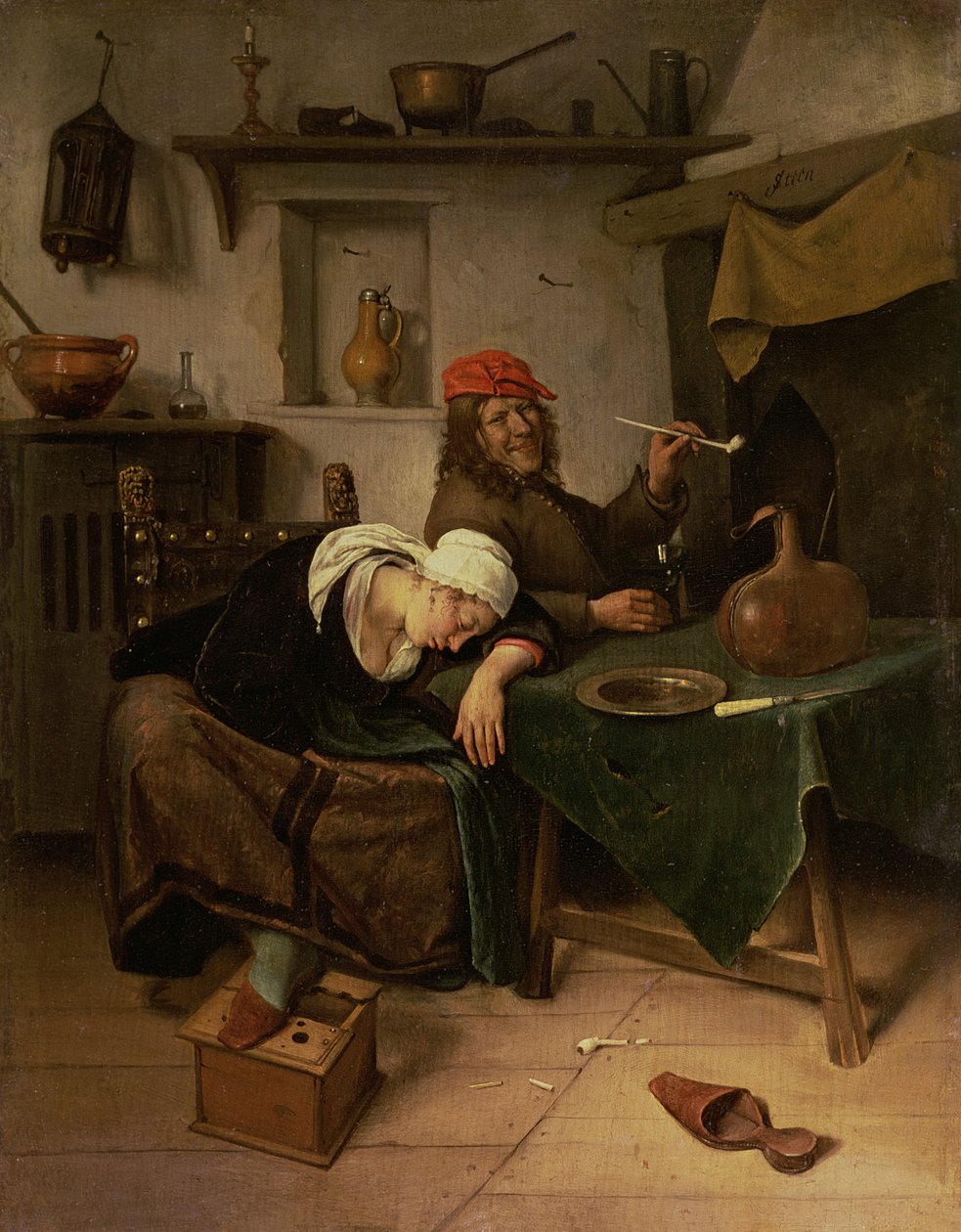 Les Oisifs - Jan Havickszoon Steen