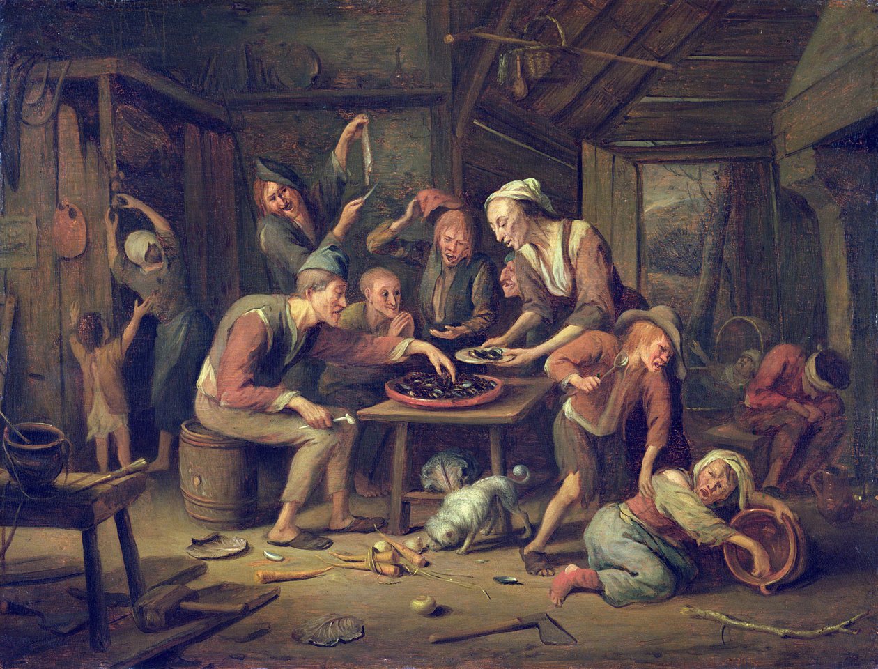 La cuisine maigre - Jan Havickszoon Steen