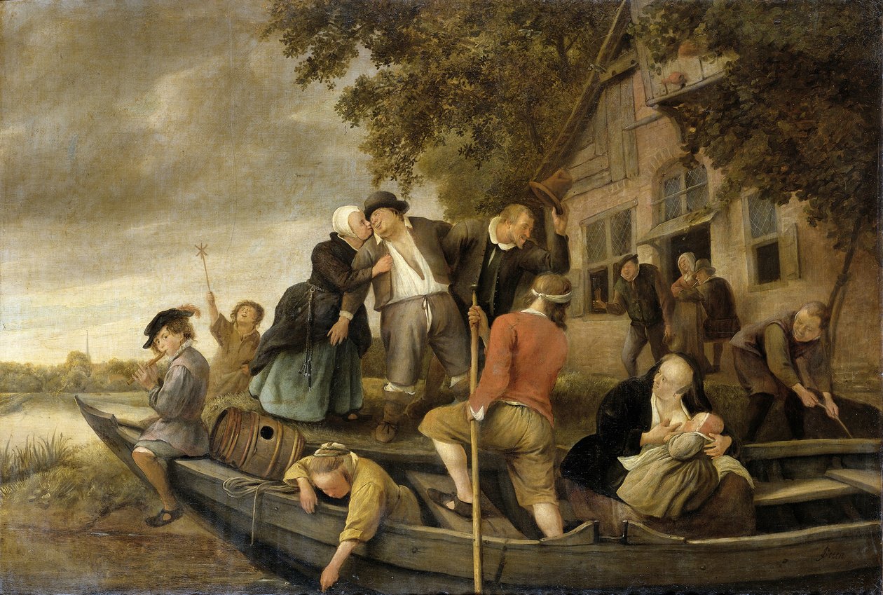 Le Joyeux Retour, 1679 - Jan Havickszoon Steen