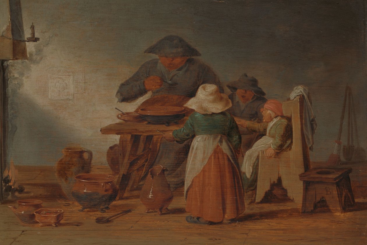 Repas paysan - Jan Jansz Buesem (attributed to)