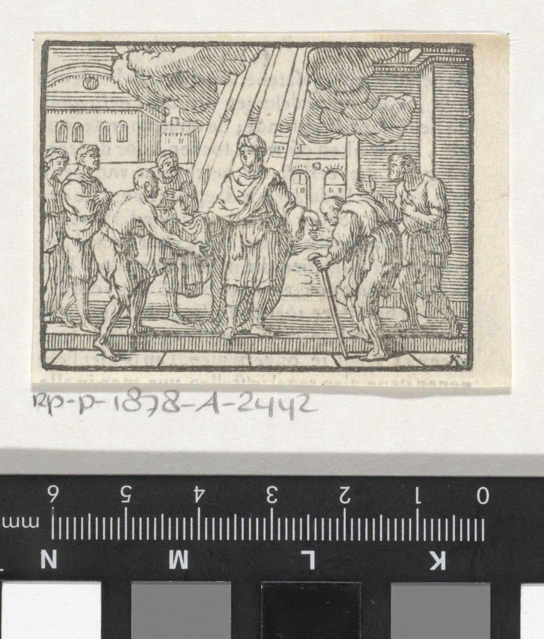 Christ guérissant les malades - Jan Lauwryn Krafft (I)