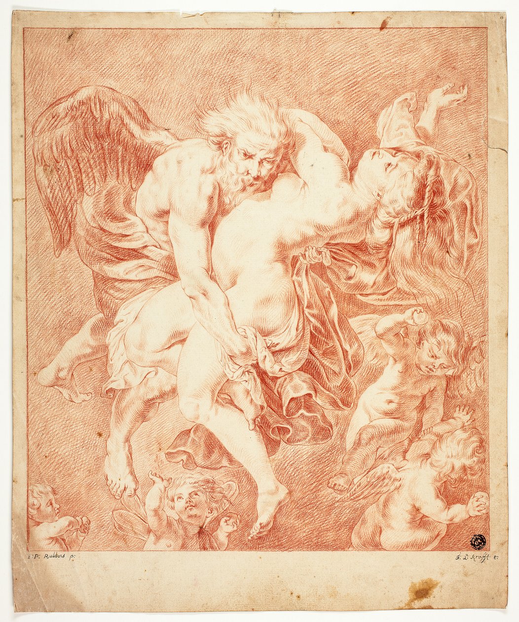 Boreas et Orytheia - Jan Lauwryn Krafft