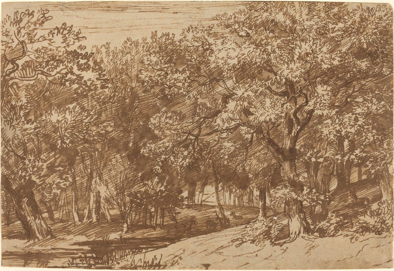 Parc aux cerfs - Jan Lievens