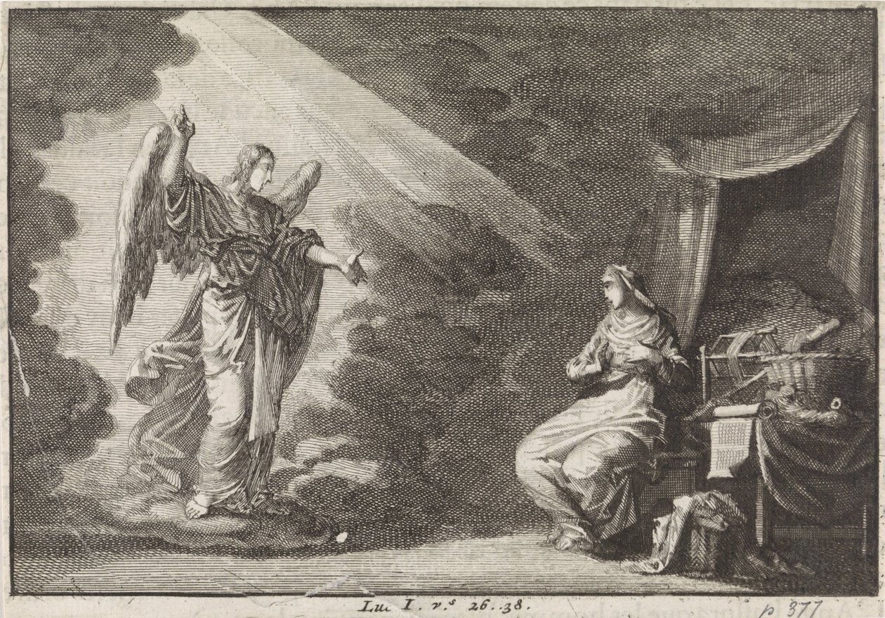 Annonciation - Jan Luyken