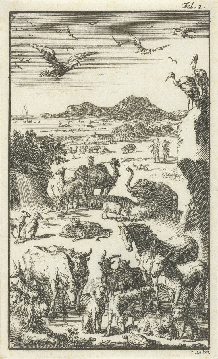 La création - Jan Luyken