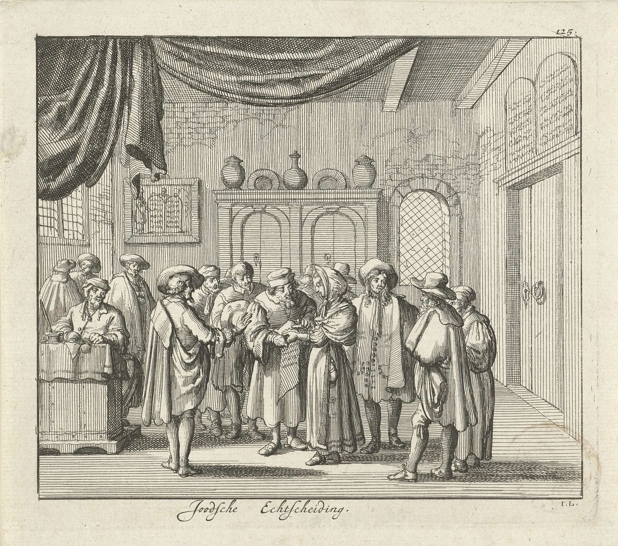 Divorce juif - Jan Luyken