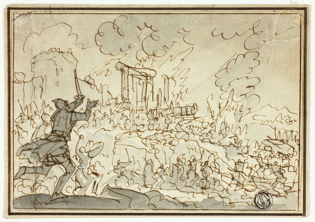 Siège de la forteresse - Jan Luyken