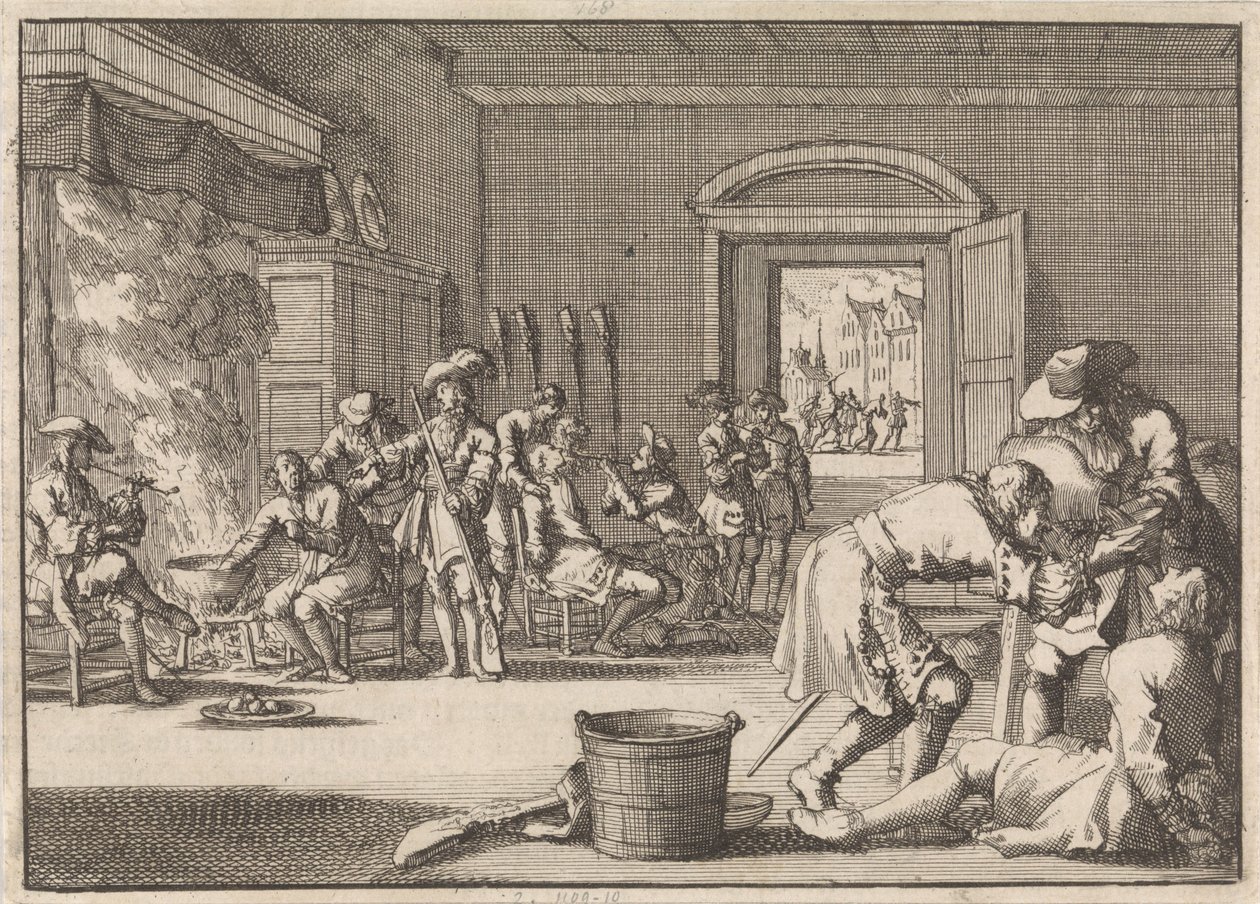 Persécution des réformés en France, 1685 - Jan Luyken