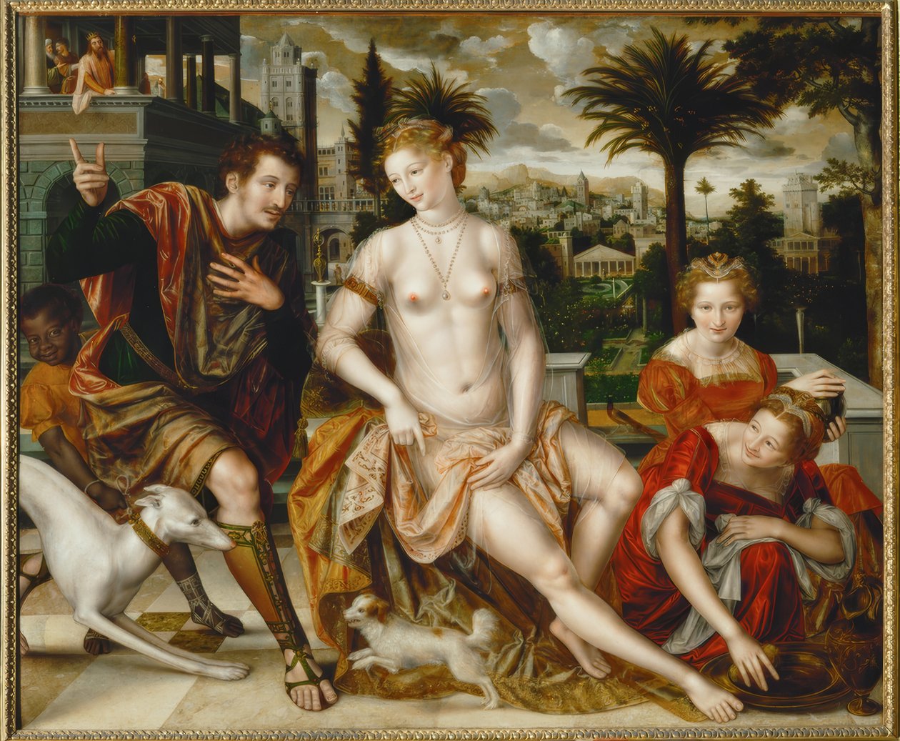 David et Bethsabée - Jan Massys