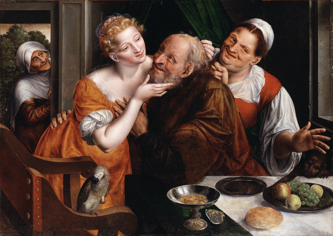 Le Couple mal assorti - Jan Massys or Metsys