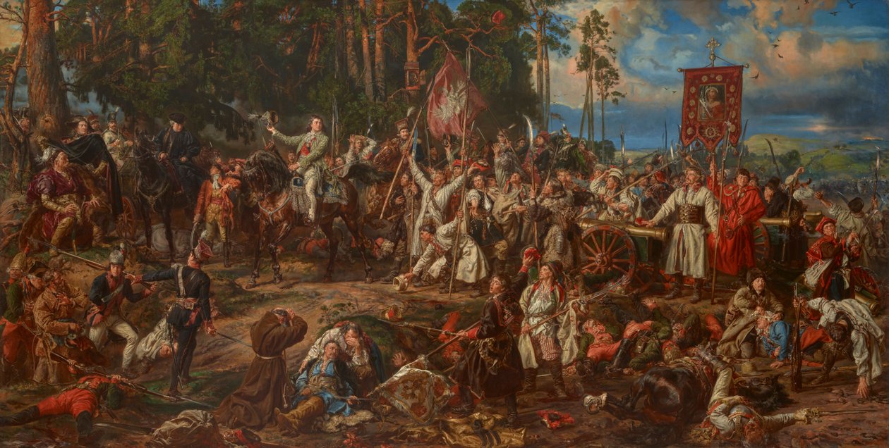 Kościuszko à Racławice - Jan Matejko