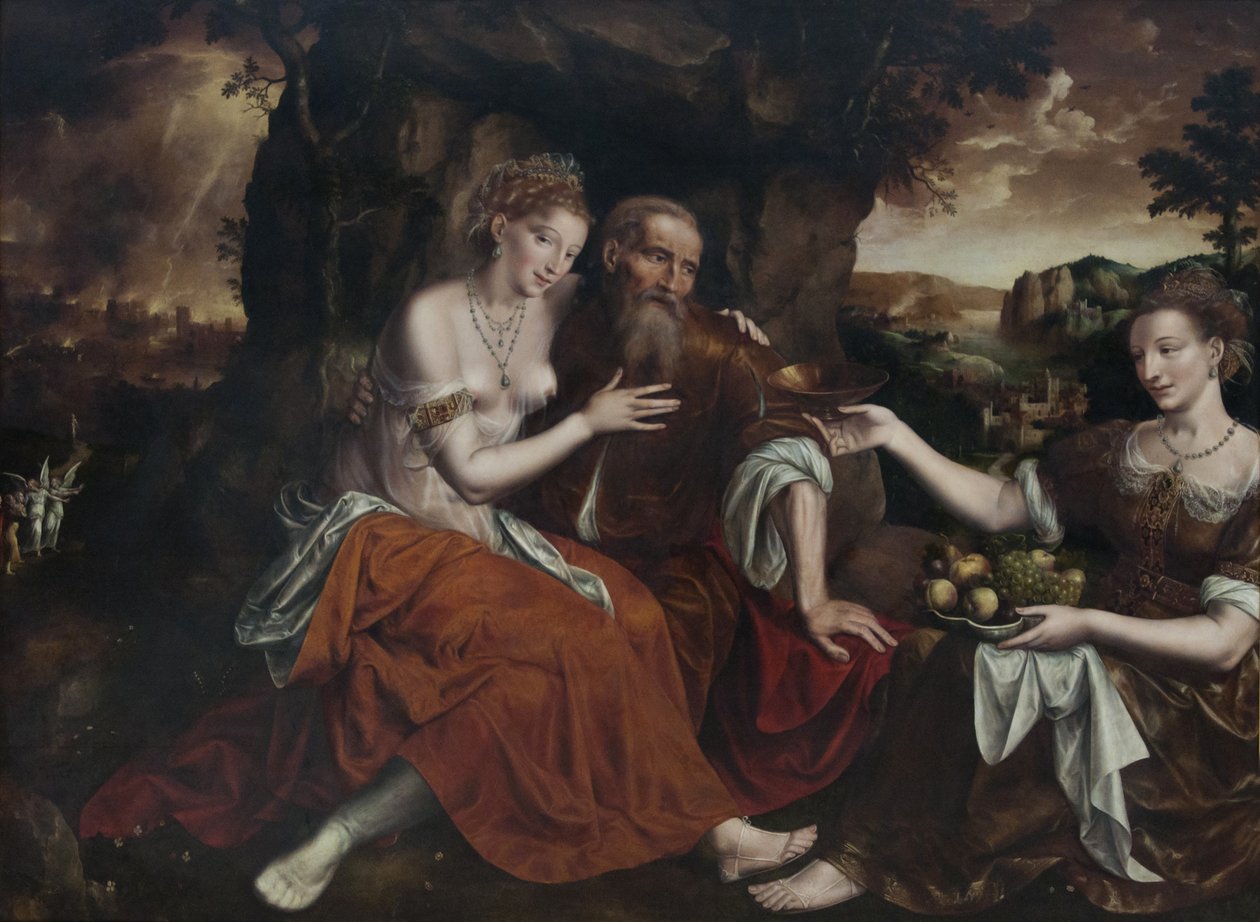 Lot et ses filles - Jan Matsys