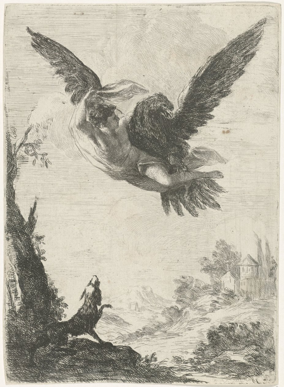 Jupiter enlève Ganymède - Jan Miel