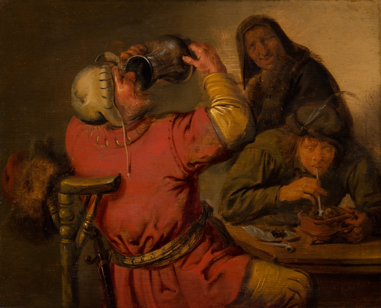Les Cinq Sens : le goût, 1637 - Jan Miense Molenaer
