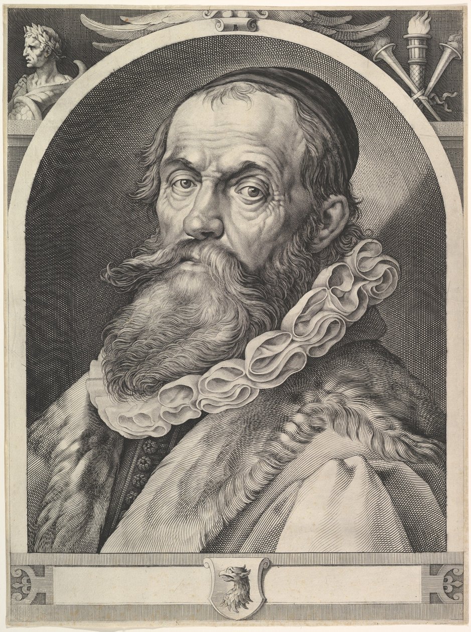 Portrait de Hendrick Goltzius, vers 1617 - Jan Muller