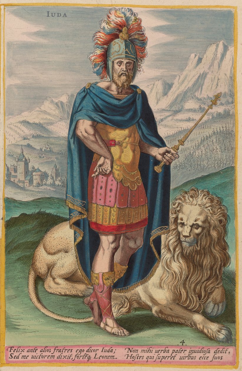 Juda - Jan Sadeler I after Crispen van den Broecke