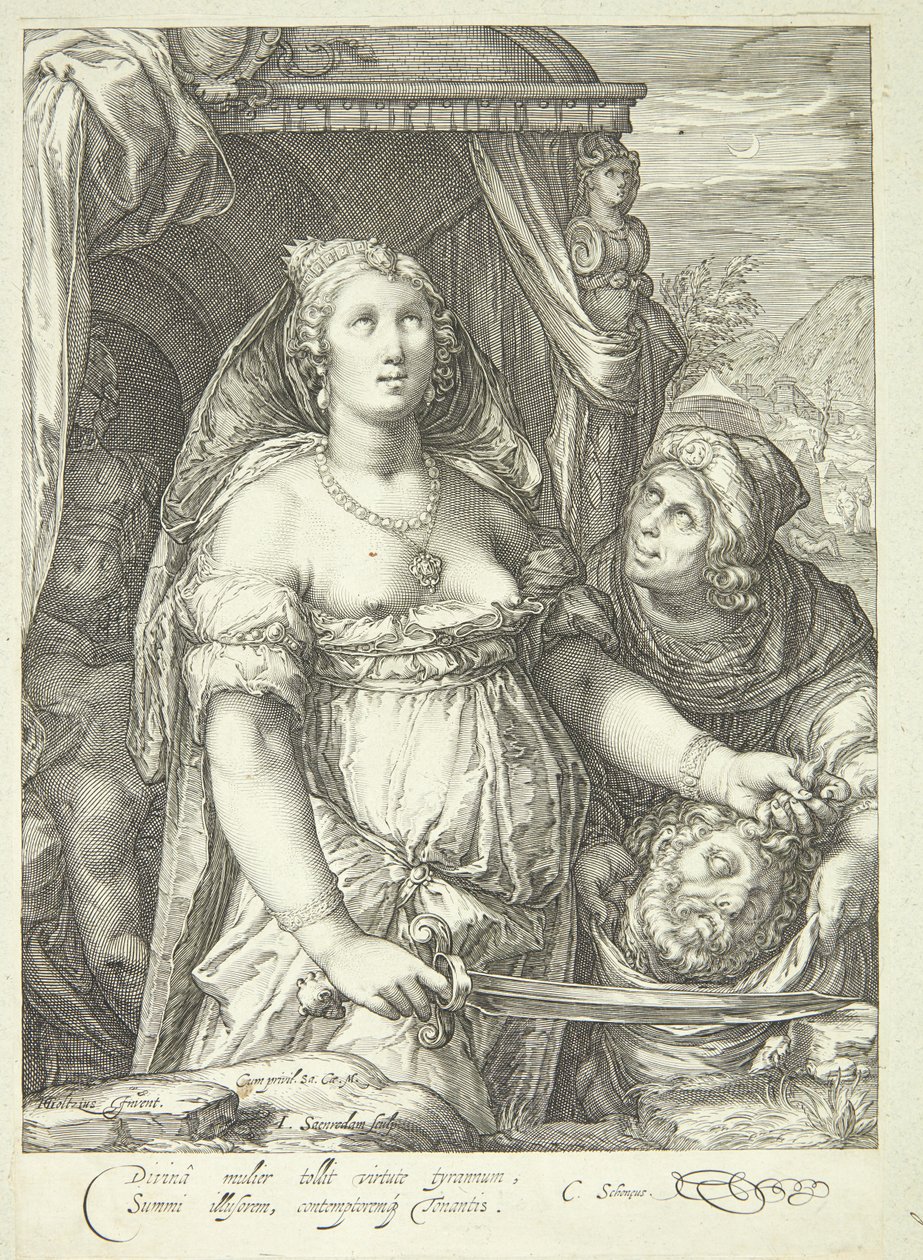 Judith avec la tête d