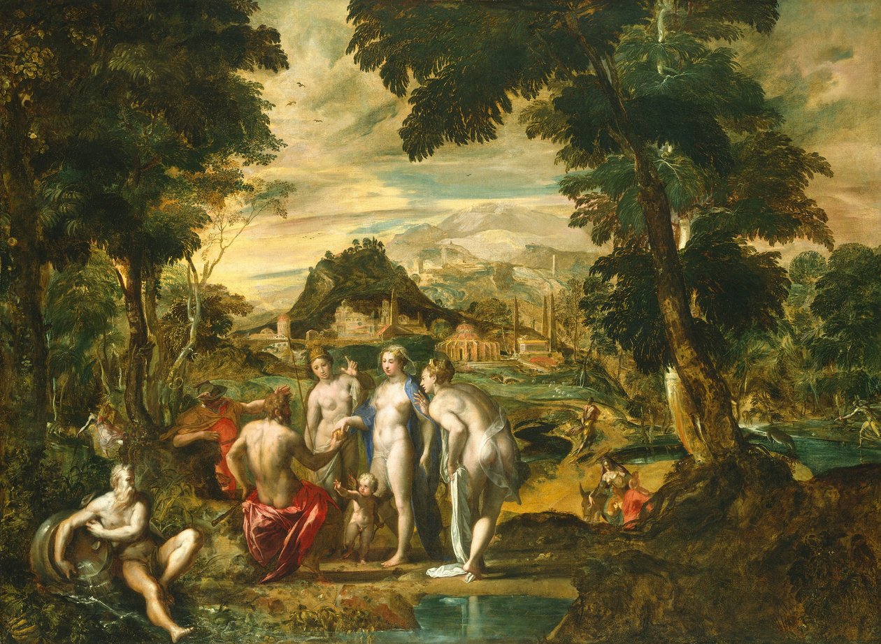 Le Jugement de Paris, fin du 16ème siècle - Jan Soens