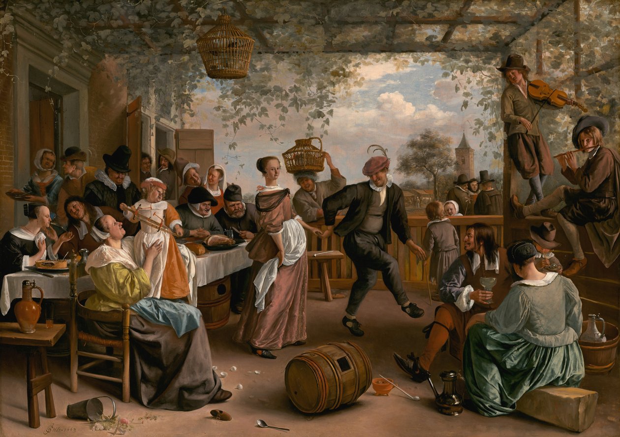 Le couple dansant, 1663 - Jan Steen
