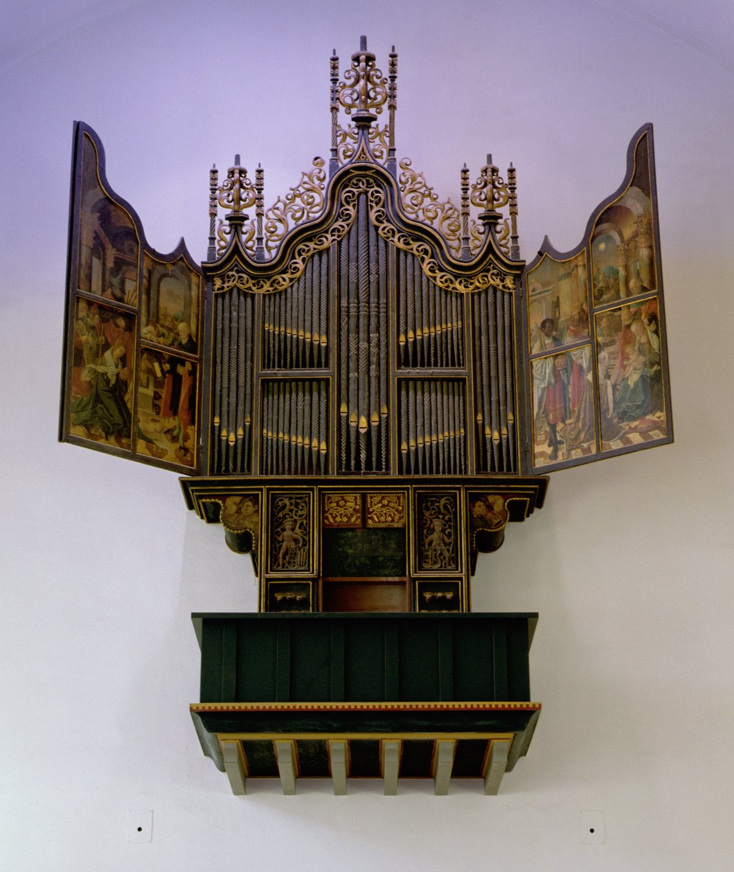 Orgue peint, 1526 - Jan Swart Van Groningen