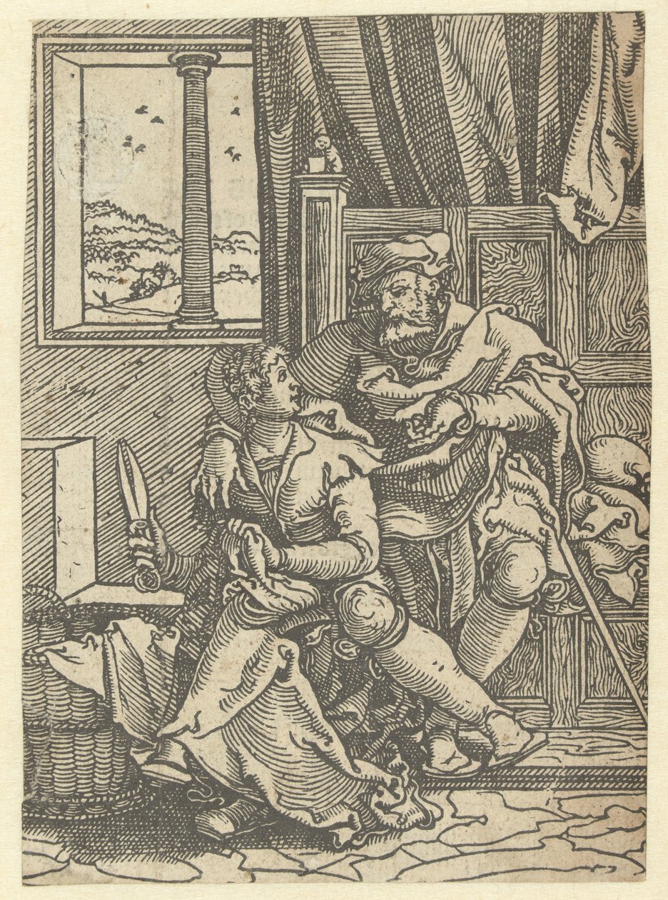 Couple assis dans un intérieur - Jan Swart Van Groningen