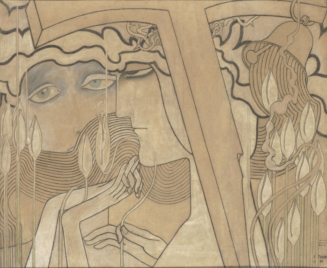 Désir et Satisfaction, 1893 - Jan Toorop