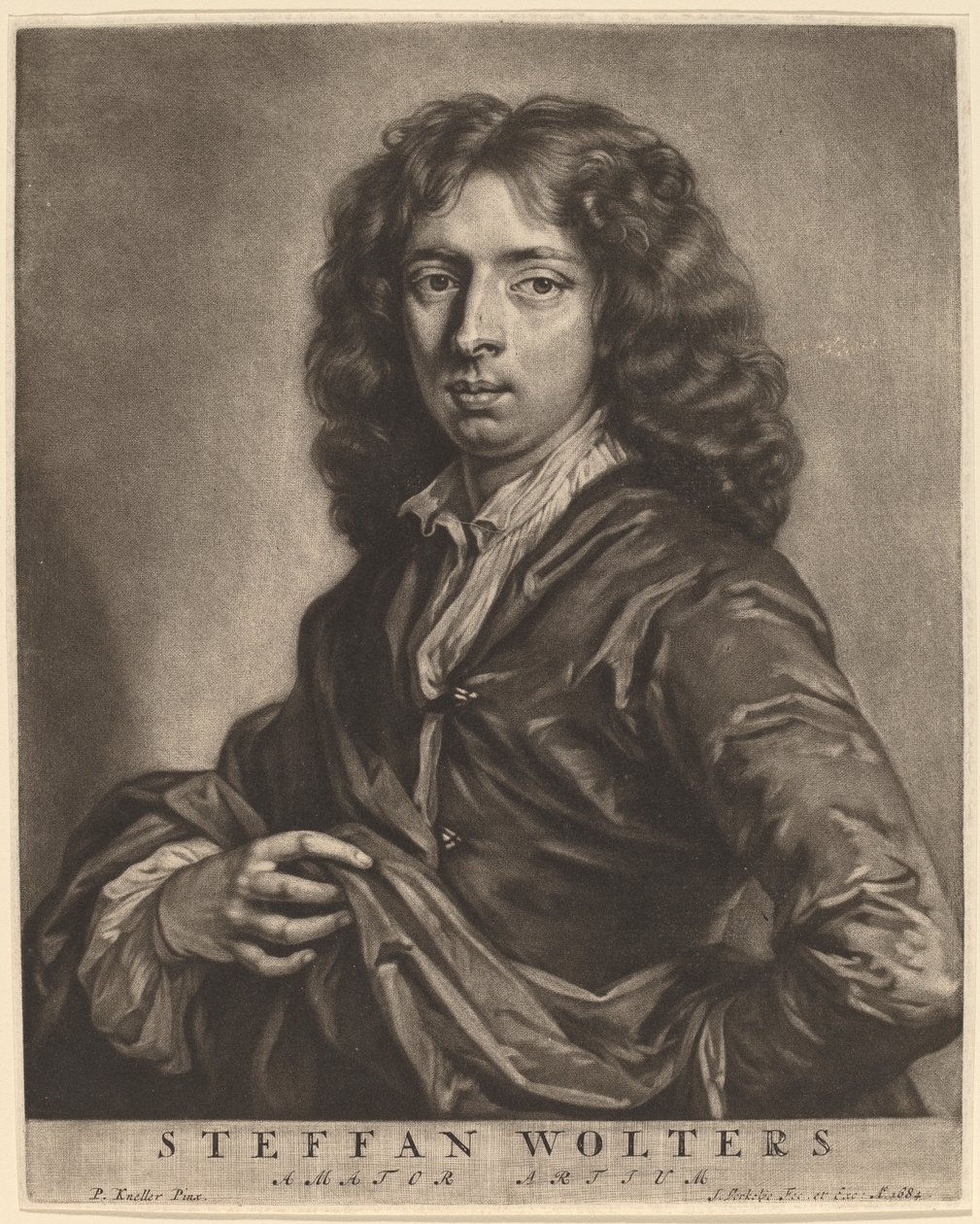 Steffan Wolters - Jan Verkolje I after Sir Godfrey Kneller