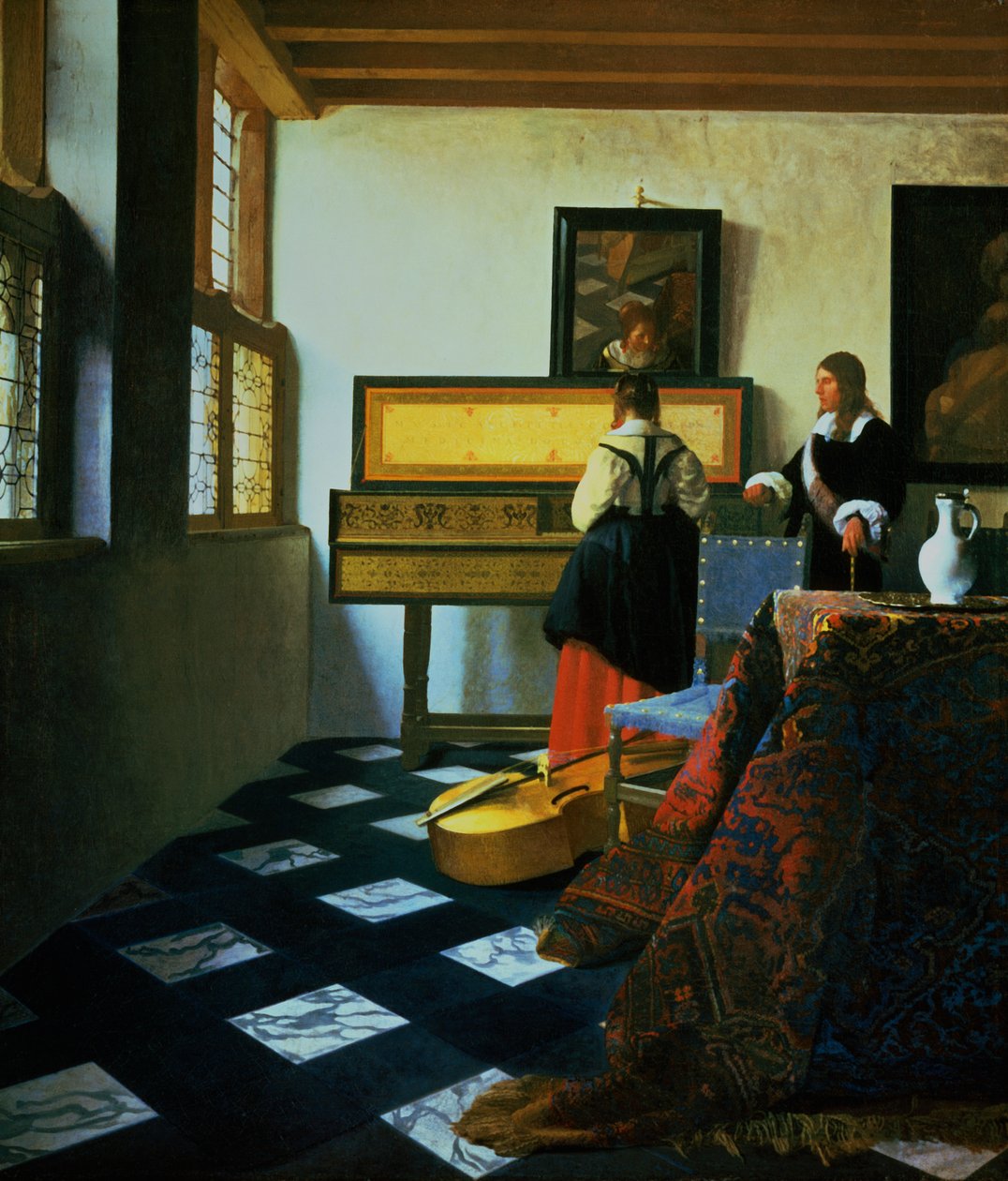 Dame au virginal, vers 1652-1675 - Jan Vermeer van Delft