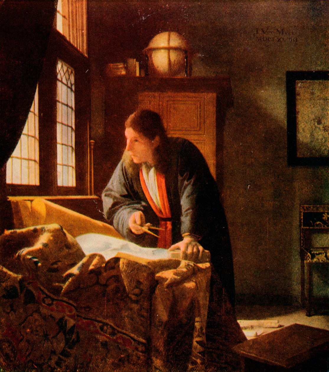 Le Géographe, 1669, 1911 - Jan Vermeer van Delft