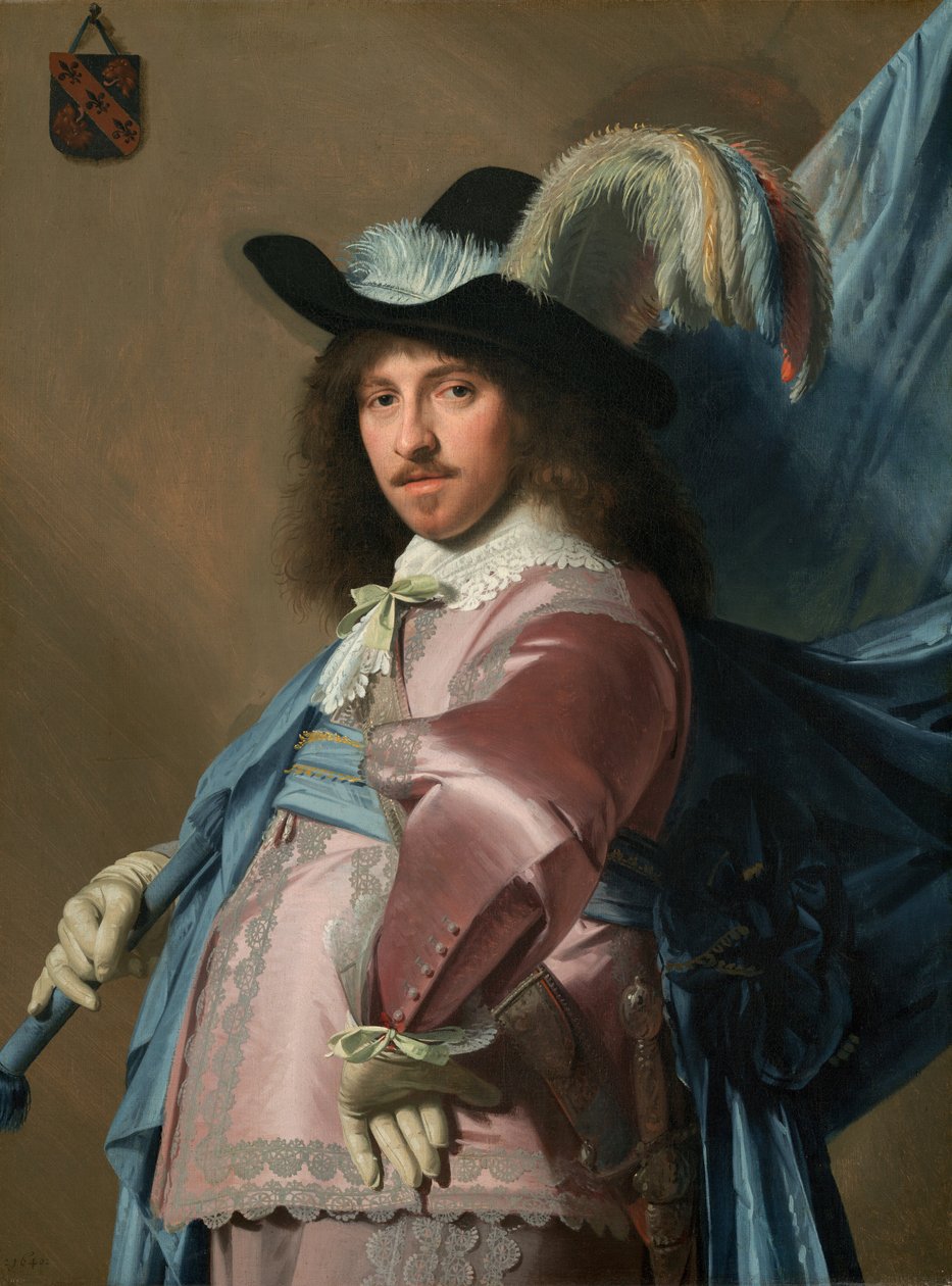 Andries Stilte en porte-étendard - Jan Verspronck