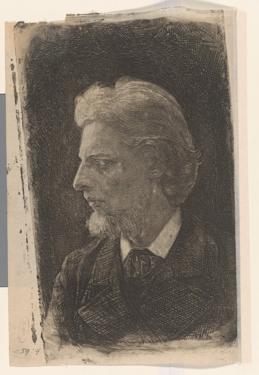 Portrait de Jacques Perk - Jan Veth