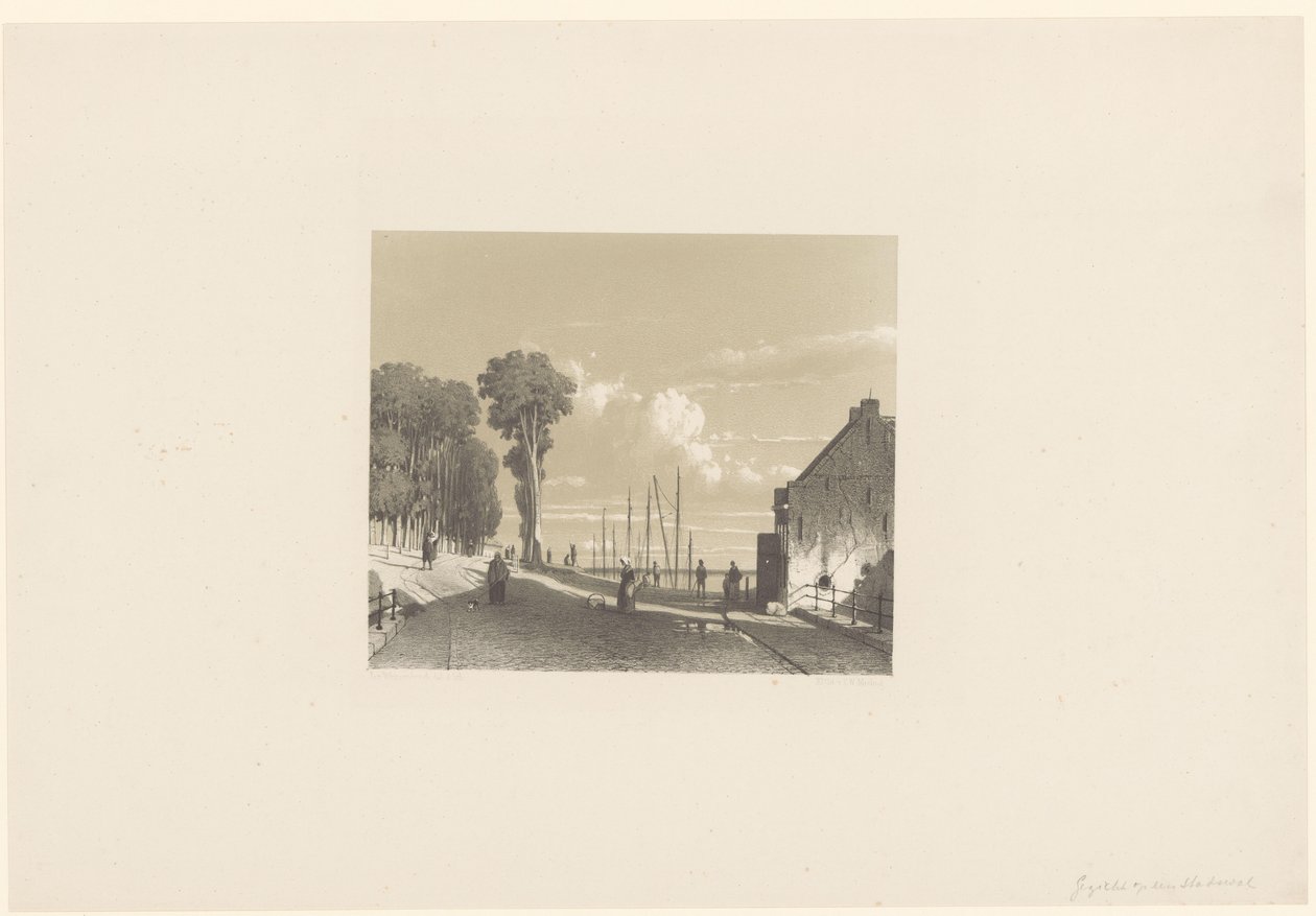 Vue de la Veerweg à Culemborg - Jan Weissenbruch