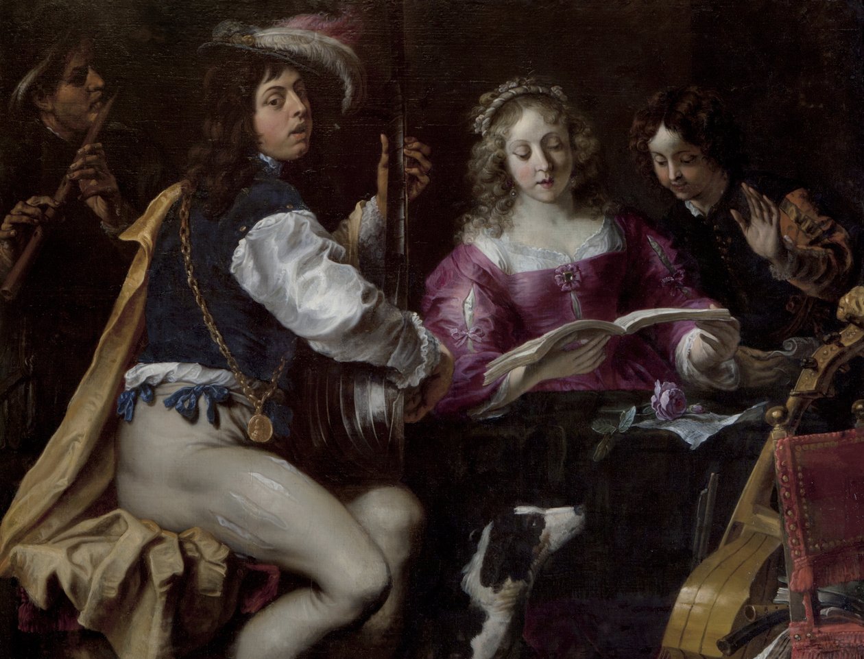 Le Concert - Jan attr. to Cossiers