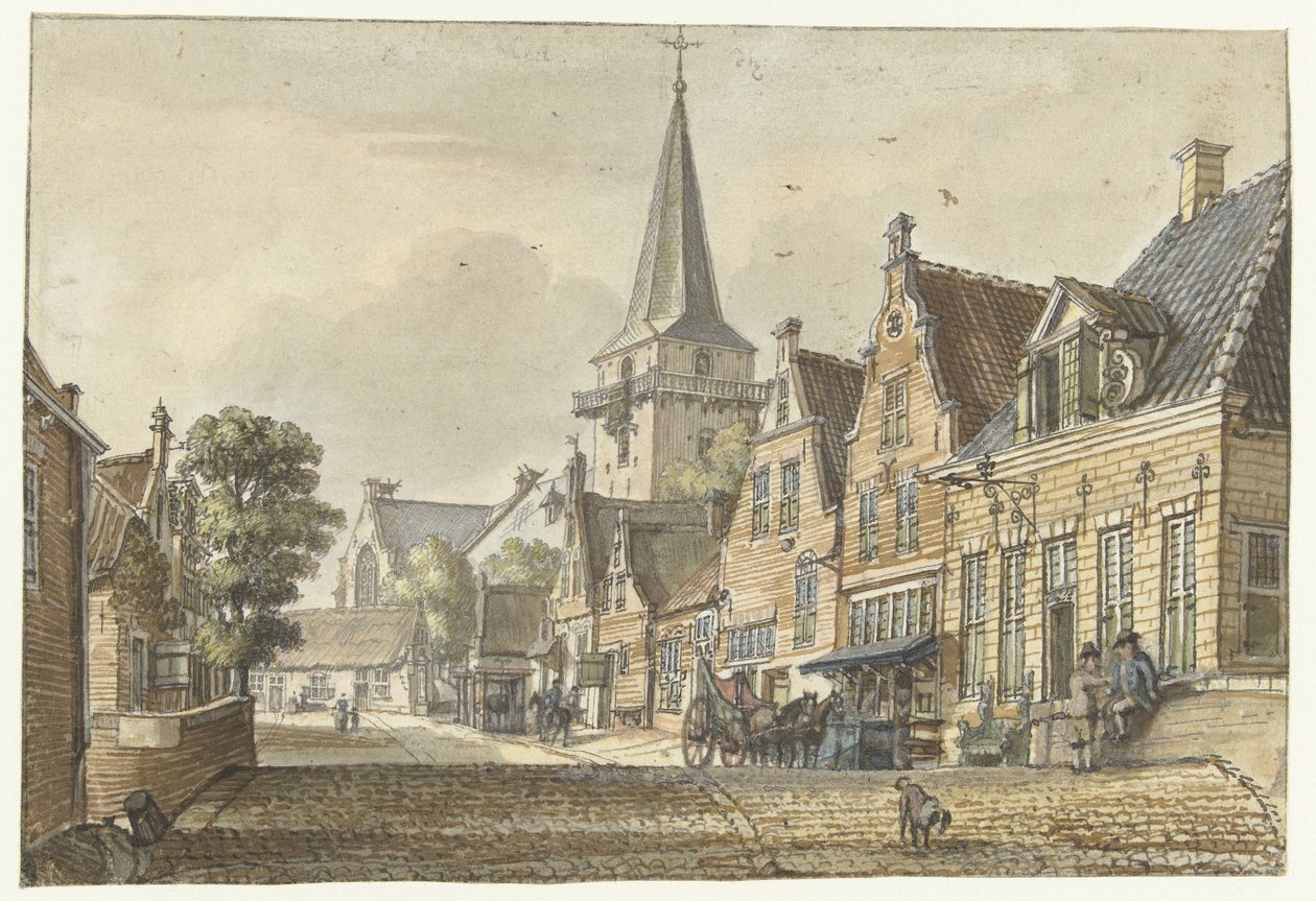 Vue du village de Harmelen - Jan de Beijer