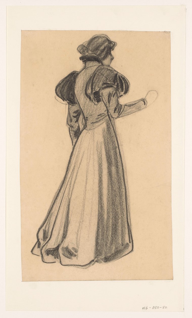 Femme debout - Jan de Waardt