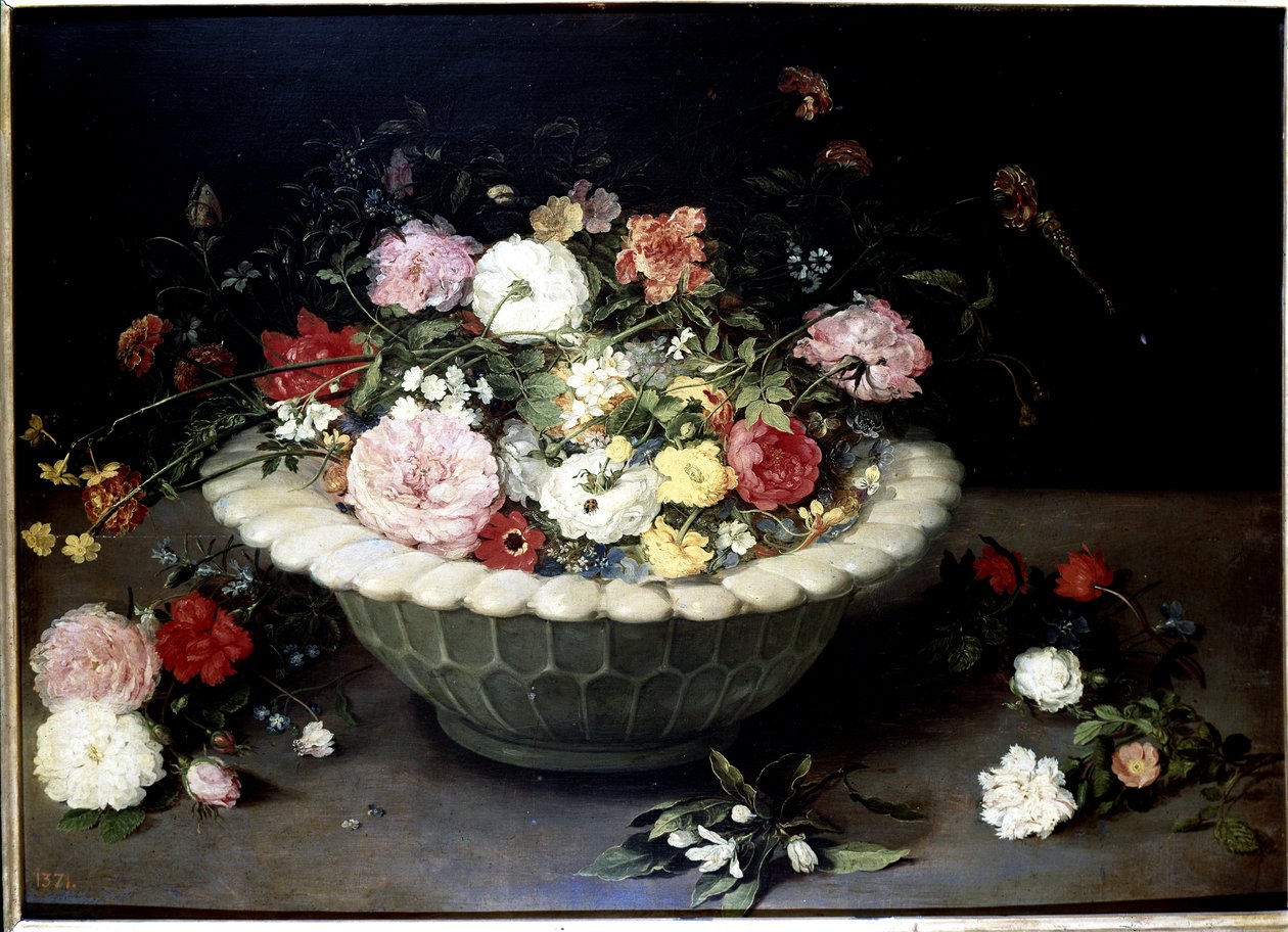 Fleurs dans un vase - Jan the Elder Brueghel