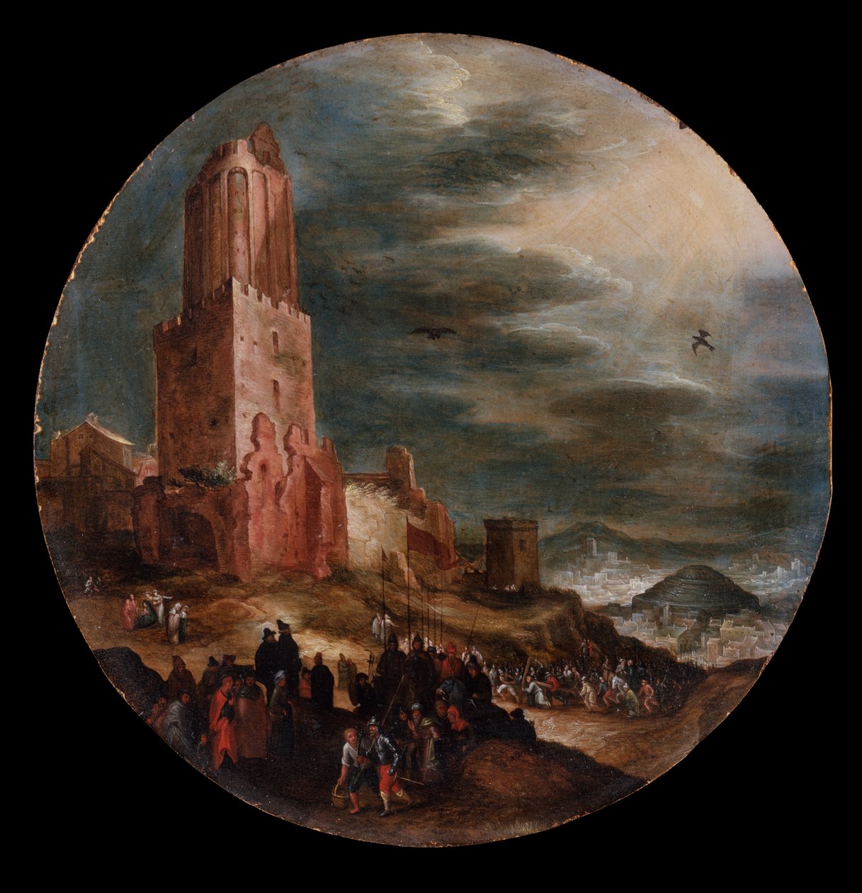 Route vers le Golgotha, c.1600 - Jan the Elder Brueghel