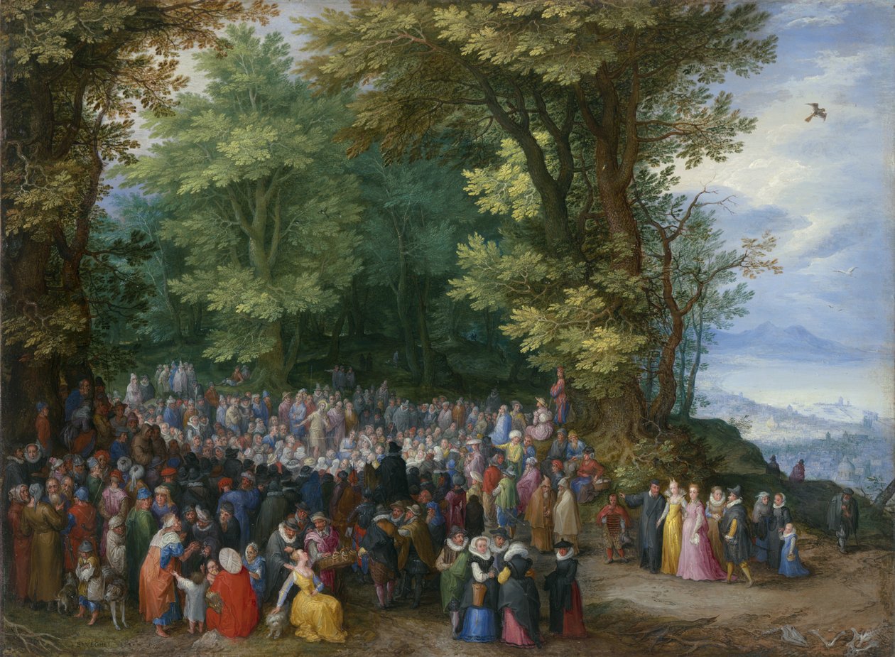 Le Sermon sur la montagne - Jan the Elder Brueghel