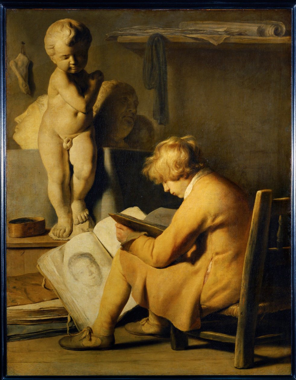 Jeune peintre - Young painter … - Jan the Elder Lievens